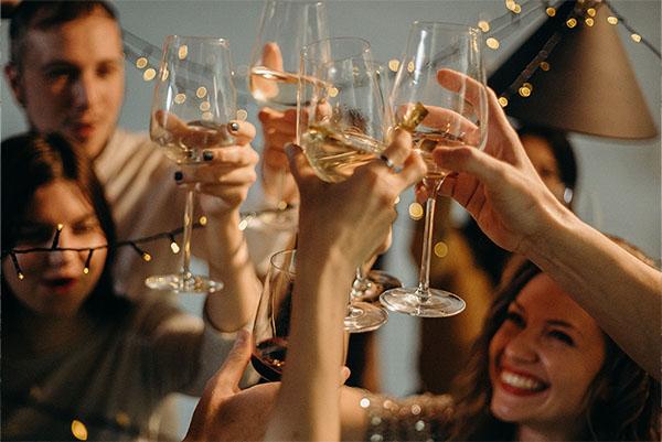 party with friends